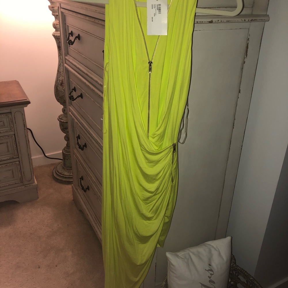 Brand New High Low Tank Zipper Dress by Confetti